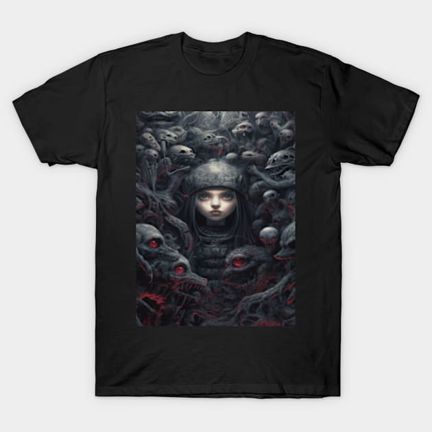 Shadowed T-Shirt by Yurii